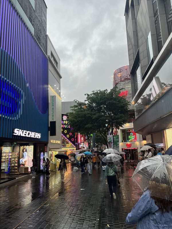 Myeongdong Shopping Street, Seoul & Busan - 🧺 market